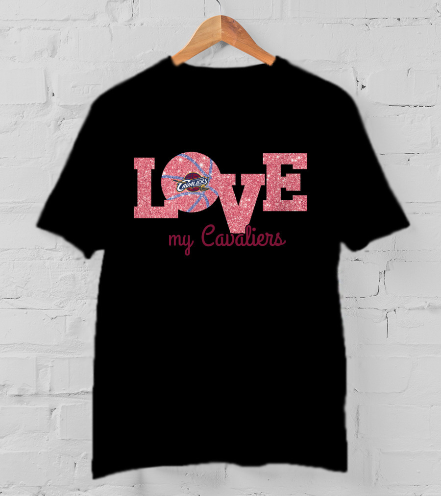 Love My Cavaliers Basketball Cleveland Fans T-Shirt
