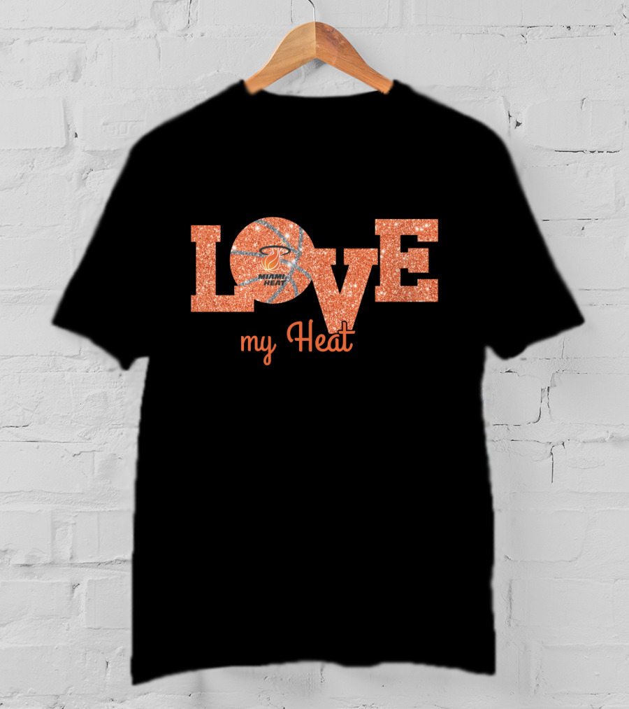 Love My Miami Heat Basketball Passion T-Shirt