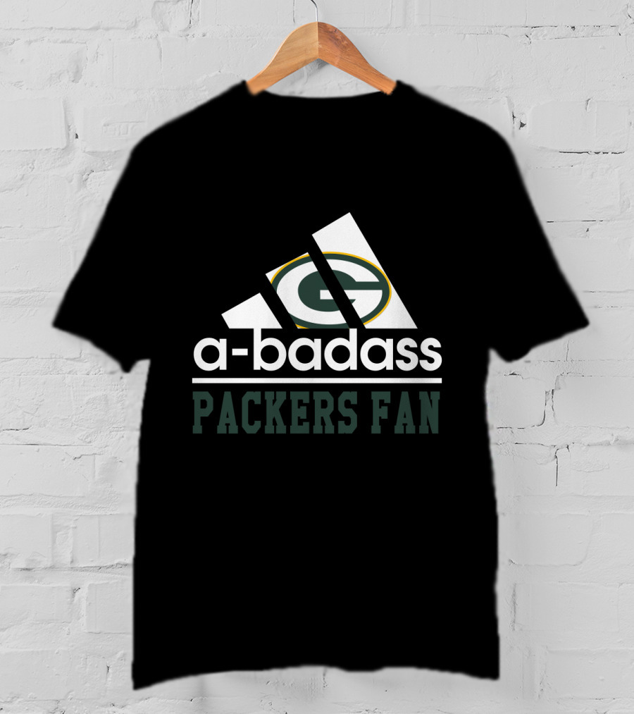 Green Bay Packers A-Badass Packers Fan T-Shirt