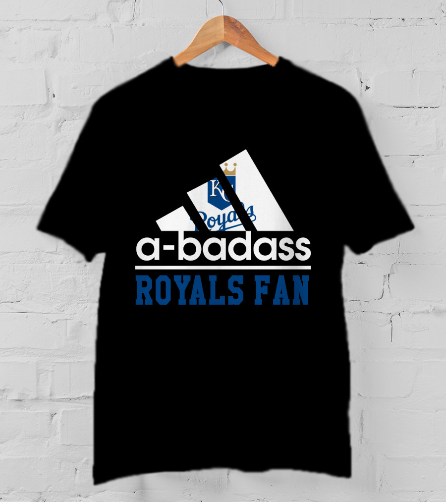 A-Badass Kansas City Royals Fan Kc Royals T-Shirt