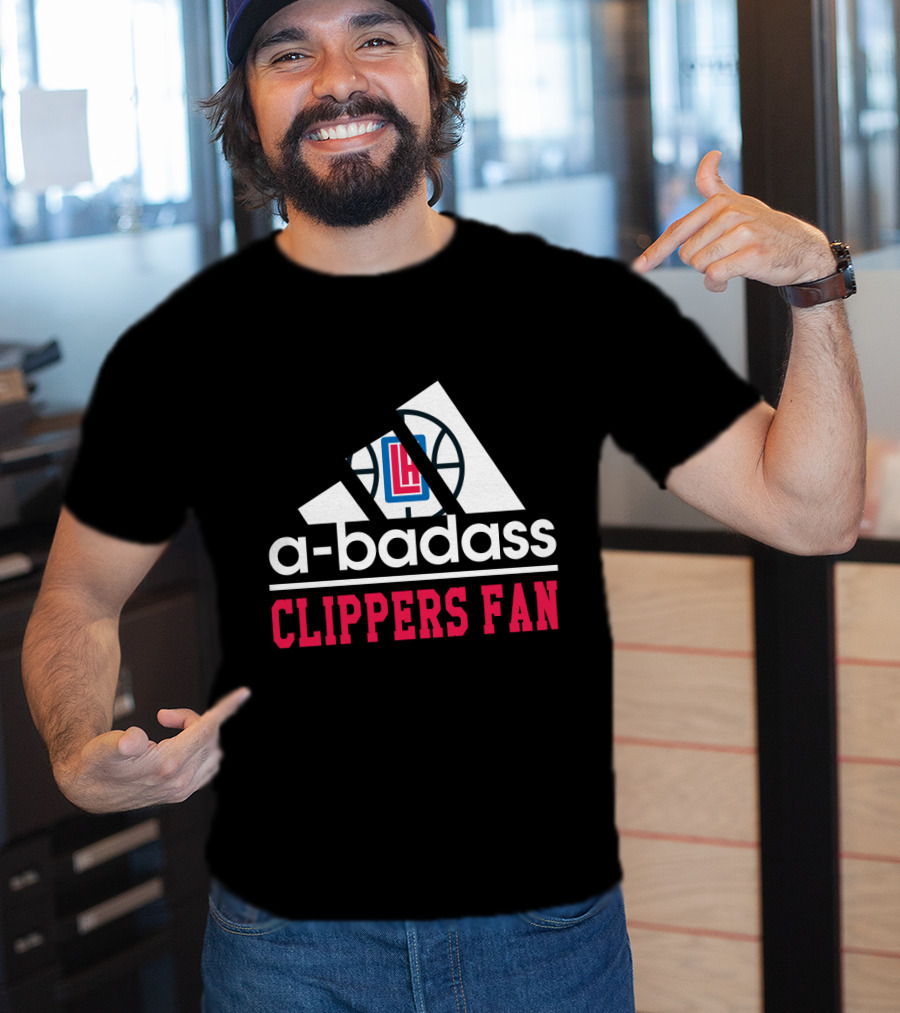 A-Badass Clippers Fan T-Shirt