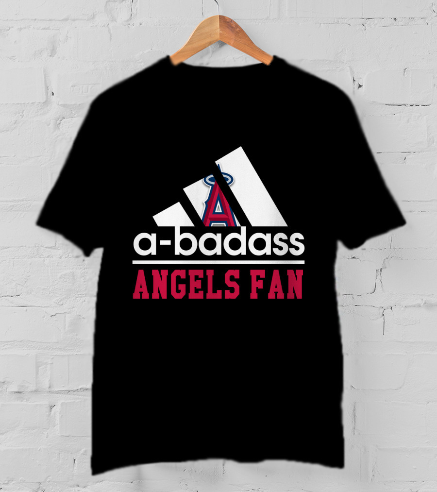 Los Angeles Angels A-Badass Angels Fan T-Shirt