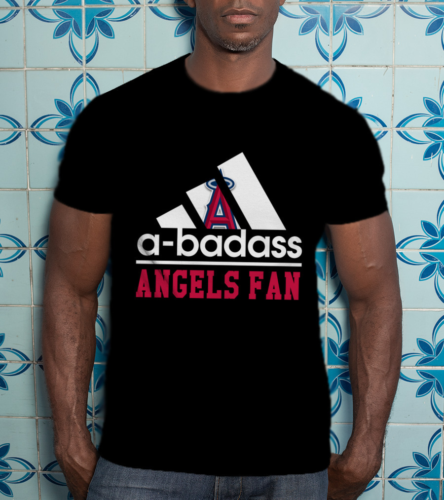 Los Angeles Angels A-Badass Angels Fan T-Shirt