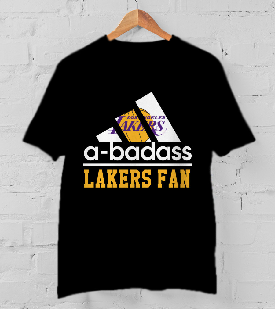 Los Angeles Lakers A-Badass Lakers Fan T-Shirt