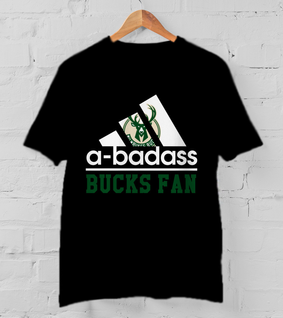 A-Badass Milwaukee Bucks Fan T-Shirt