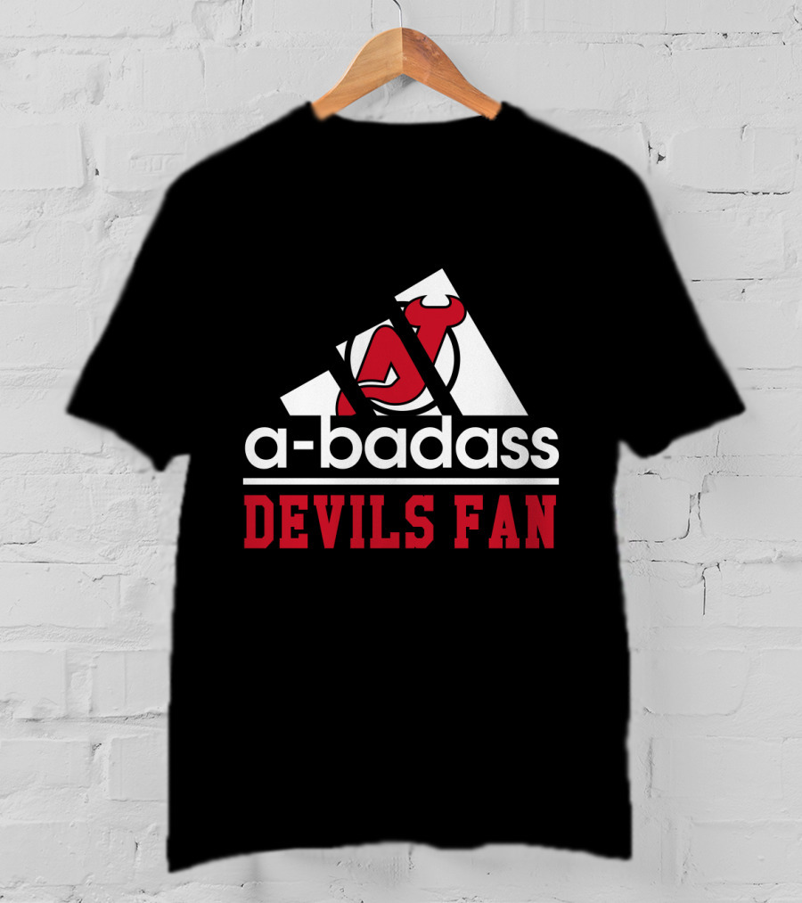 A-Badass Devils Fan New Jersey Devils T-Shirt