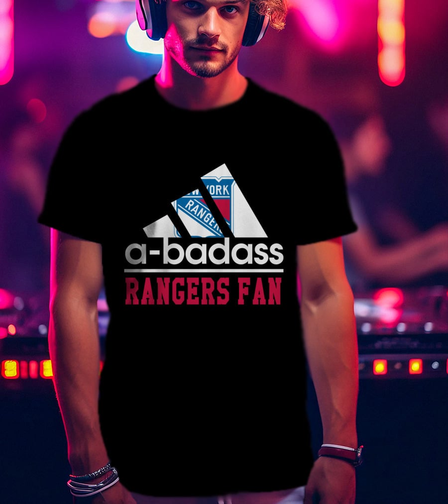 A-Badass New York Rangers Fan T-Shirt