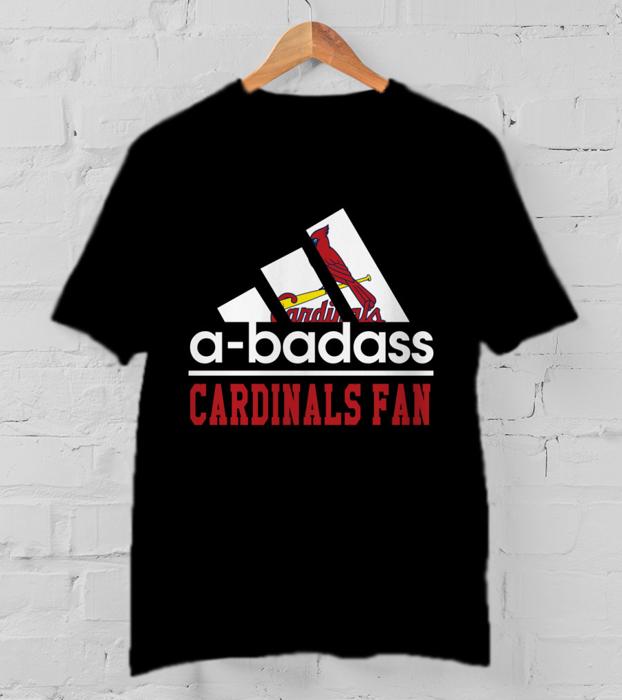 A-Badass Cardinals Fan St. Louis Cardinals T-Shirt