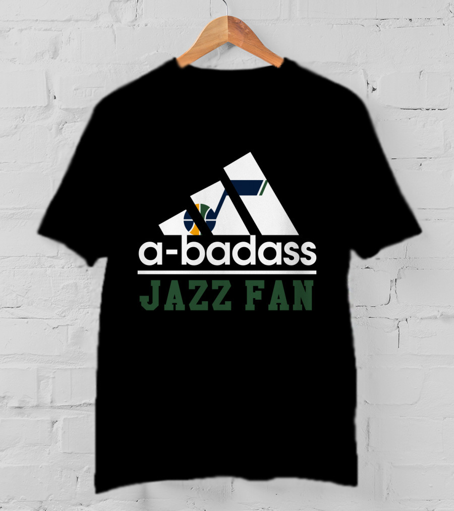 A-Badass Jazz Fan Utah Jazz T-Shirt