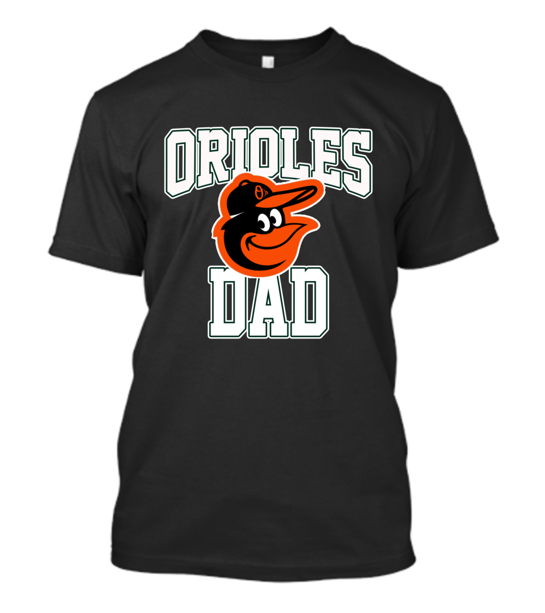 Orioles Dad Baltimore Orioles Logo Fathers T-Shirt