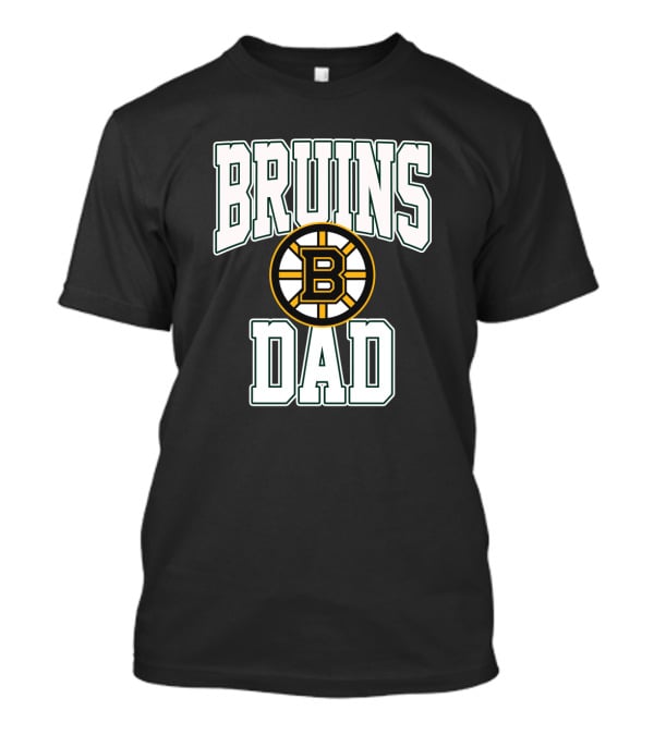 Bruins Dad Boston Hockey Team Fan T-Shirt