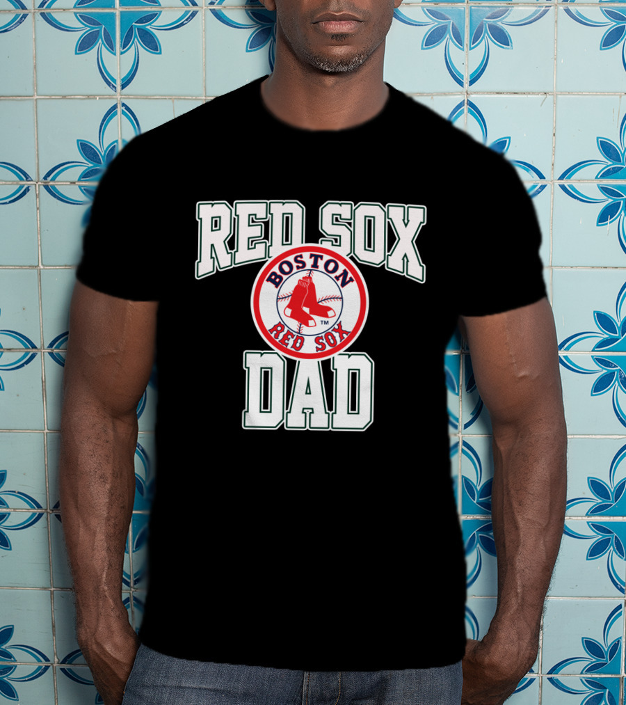Boston Red Sox Dad Baseball Fan T-Shirt