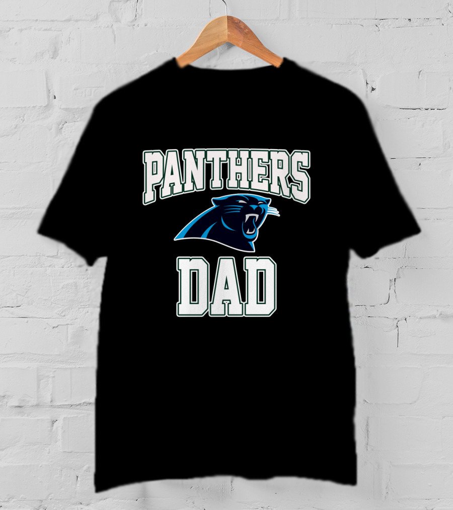 Carolina Panthers Dad Father's Day T-Shirt