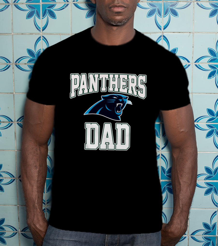 Carolina Panthers Dad Father's Day T-Shirt