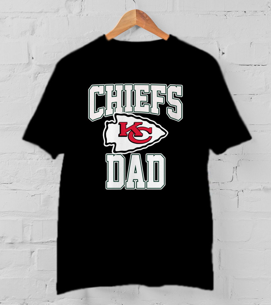 Chiefs Dad Kansas City Father's Day T-Shirt