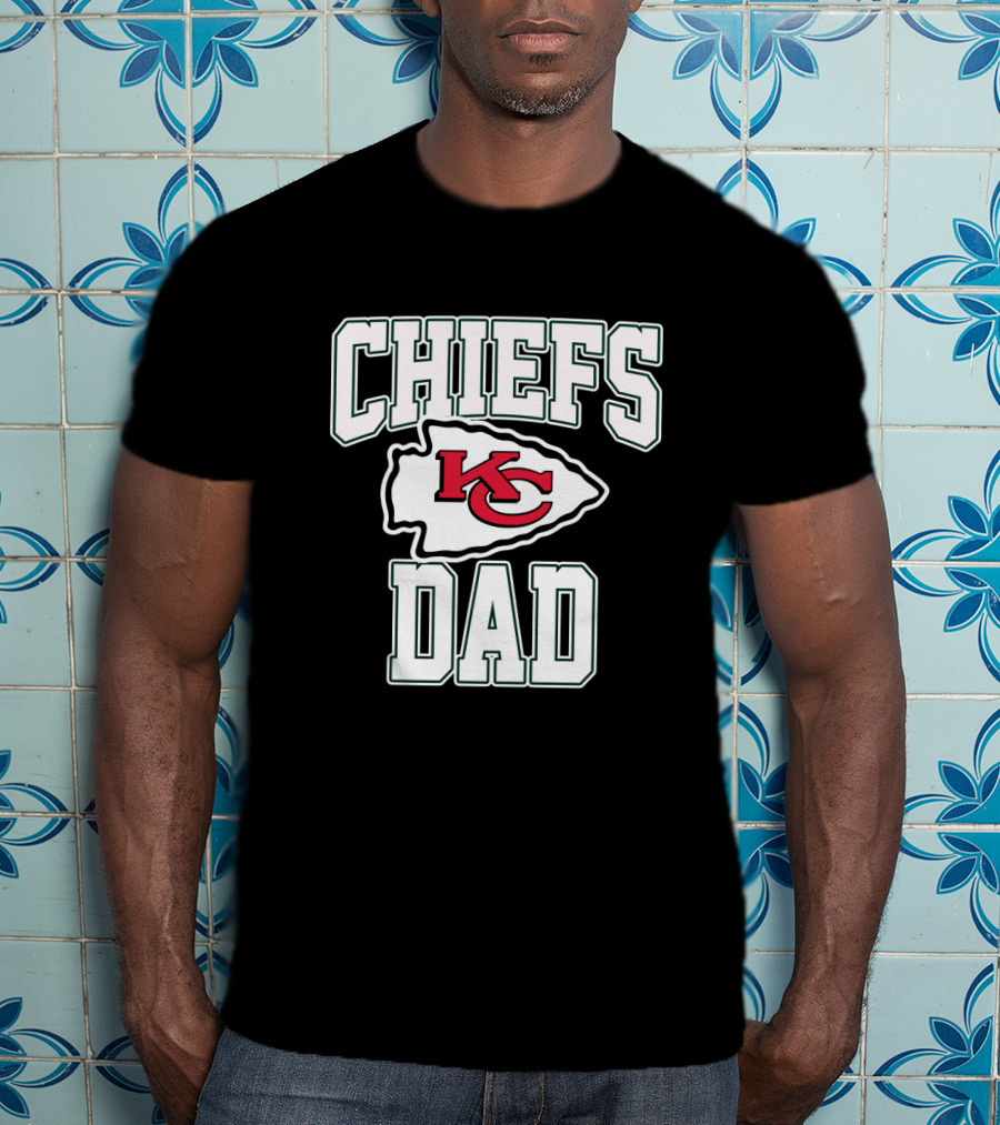 Chiefs Dad Kansas City Father's Day T-Shirt