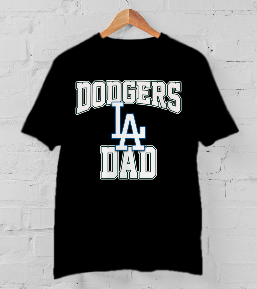 Dodgers LA Dad Baseball T-Shirt