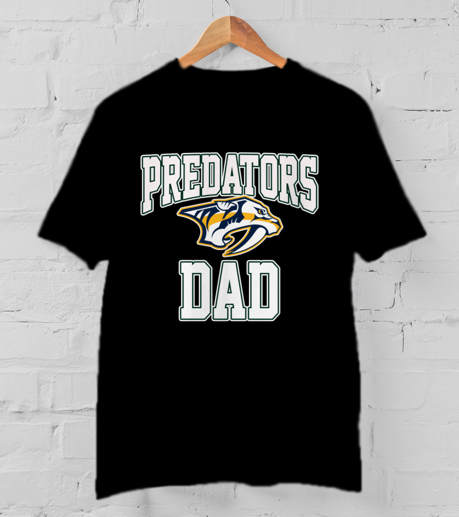 Nashville Predators Dad Bold Team T-Shirt