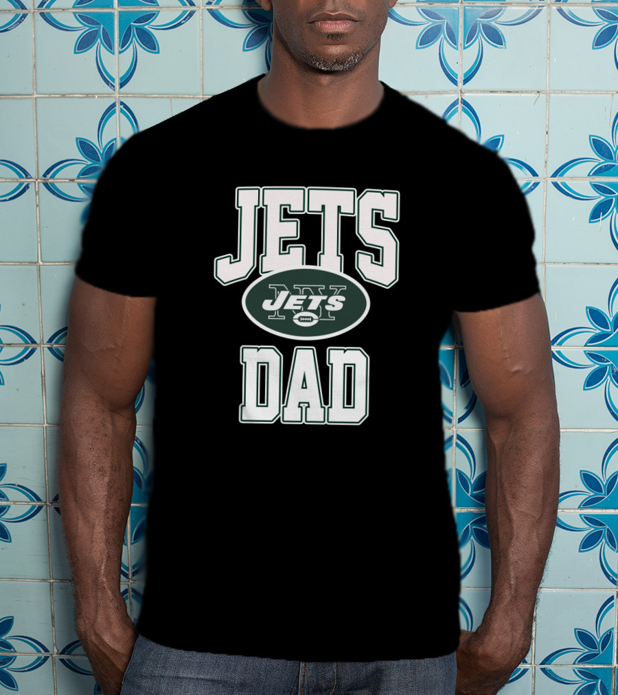 New York Jets Dad Father's Day Celebration T-Shirt