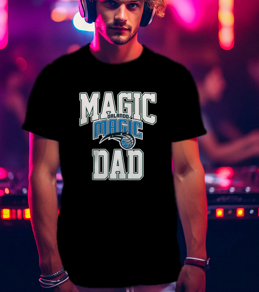 Magic Dad Orlando Magic Father's Day Tribute T-Shirt