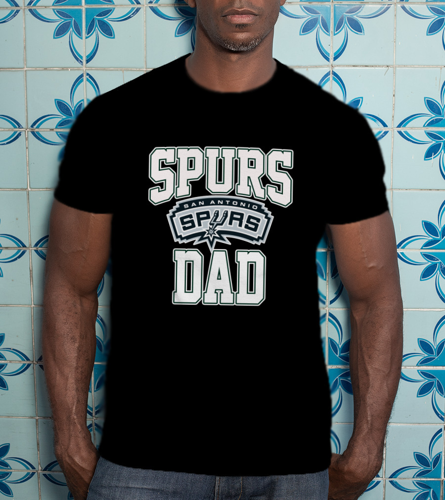San Antonio Spurs Dad Father's Day Gift Idea T-Shirt