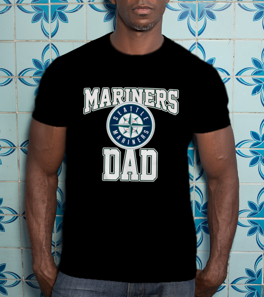 Seattle Mariners Dad Mariners T-Shirt