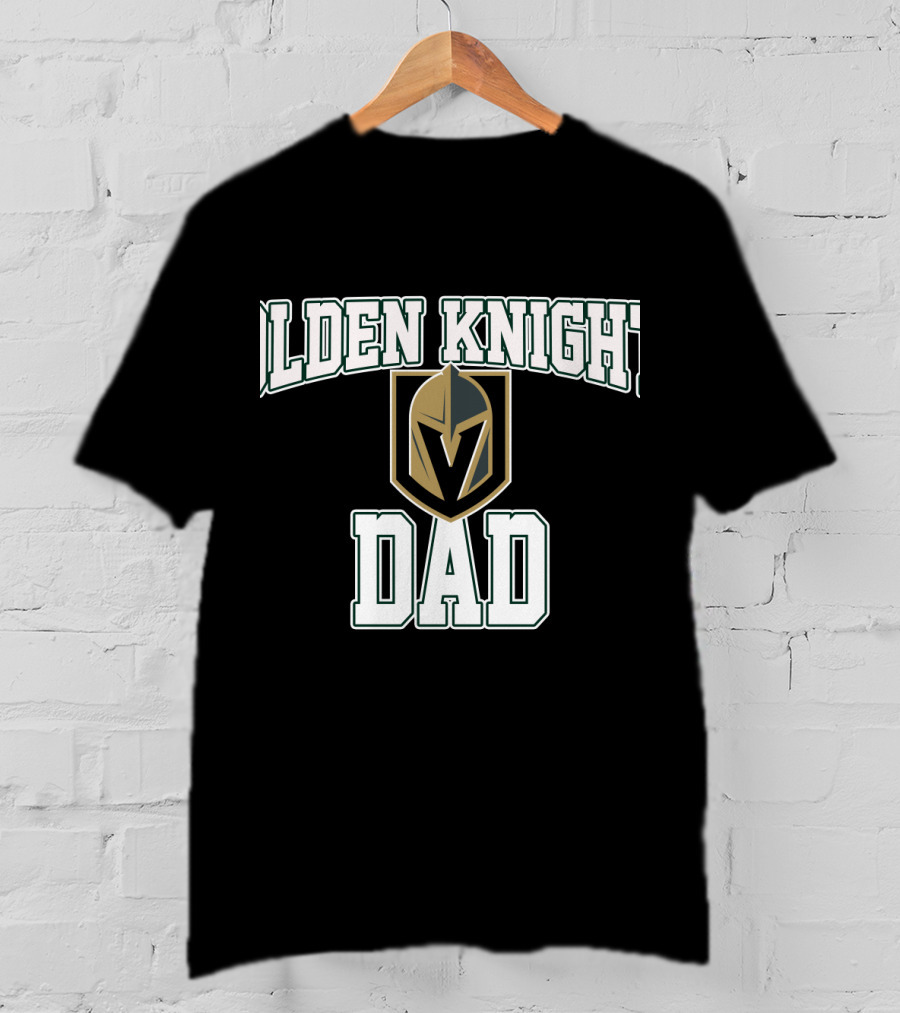 Golden Knights Dad Vegas Hockey Fan T-Shirt