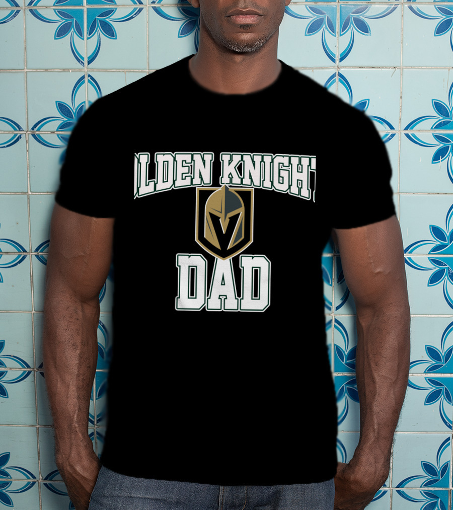 Golden Knights Dad Vegas Hockey Fan T-Shirt
