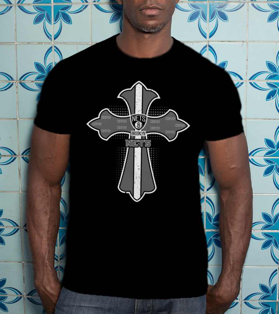 Brooklyn Nets Cross For Jesus Fans T-Shirt