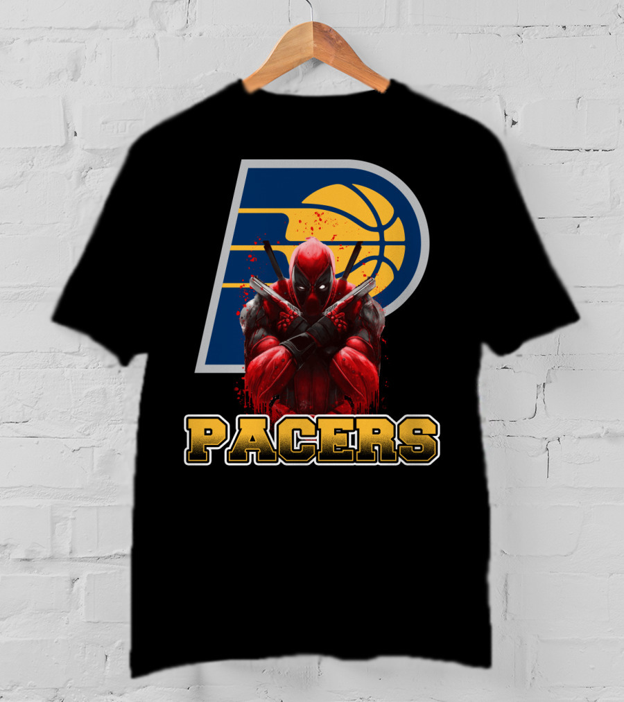 Indiana Pacers Deadpool Crossover For Fans T-Shirt