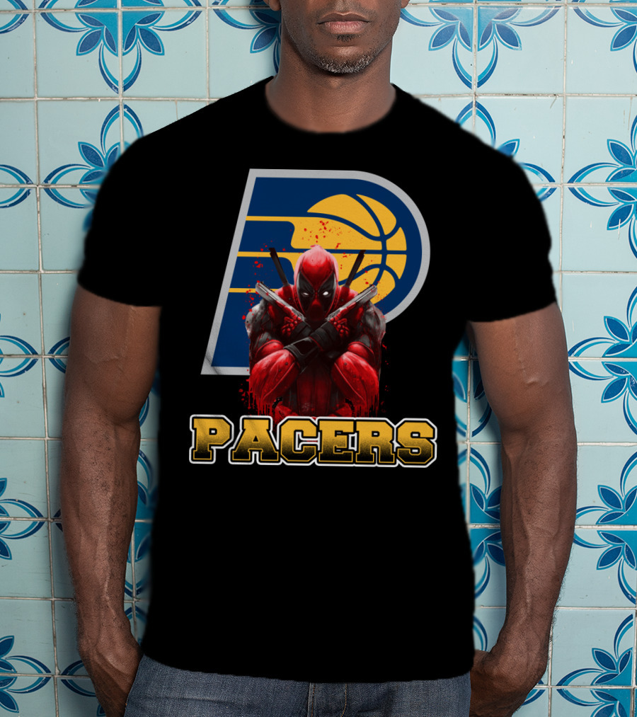 Indiana Pacers Deadpool Crossover For Fans T-Shirt