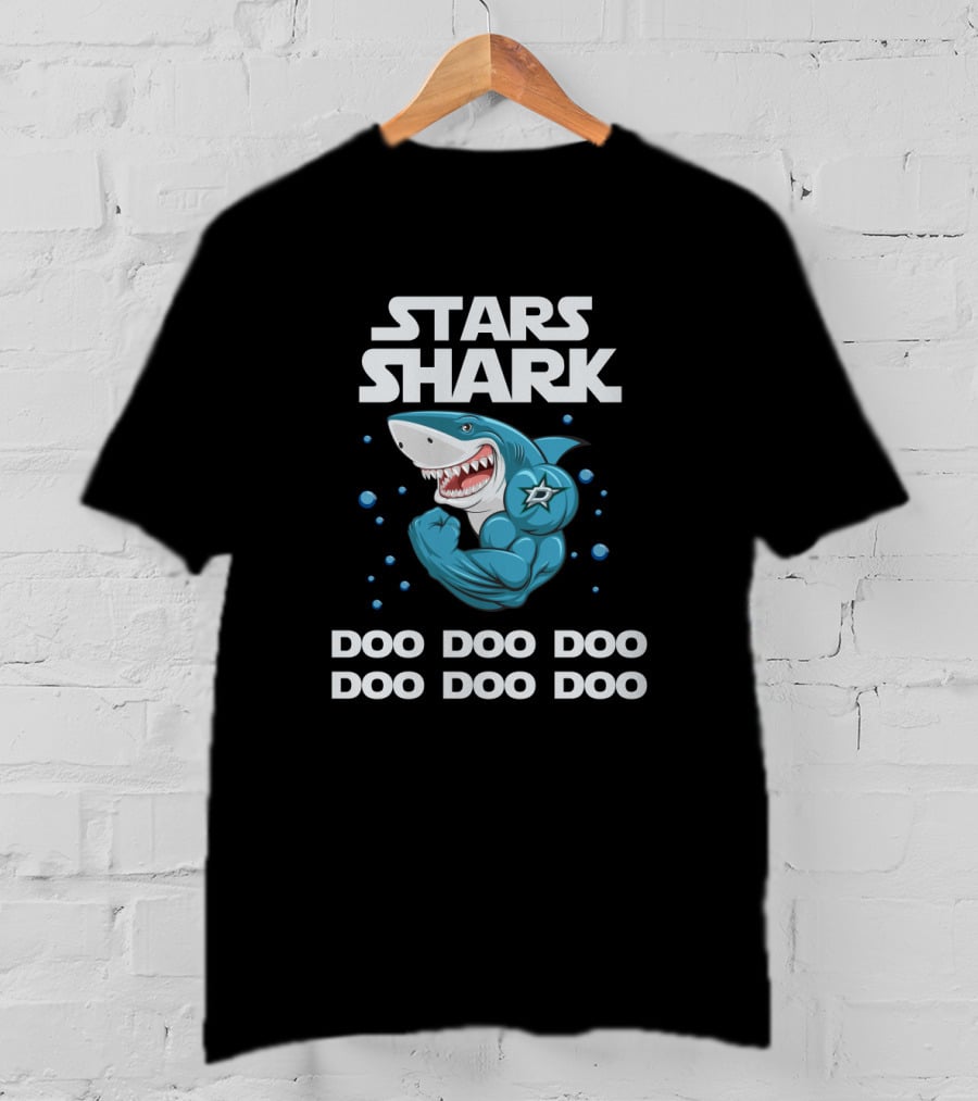 Stars Shark Doo Doo Doo Doo Doo Doo T-Shirt