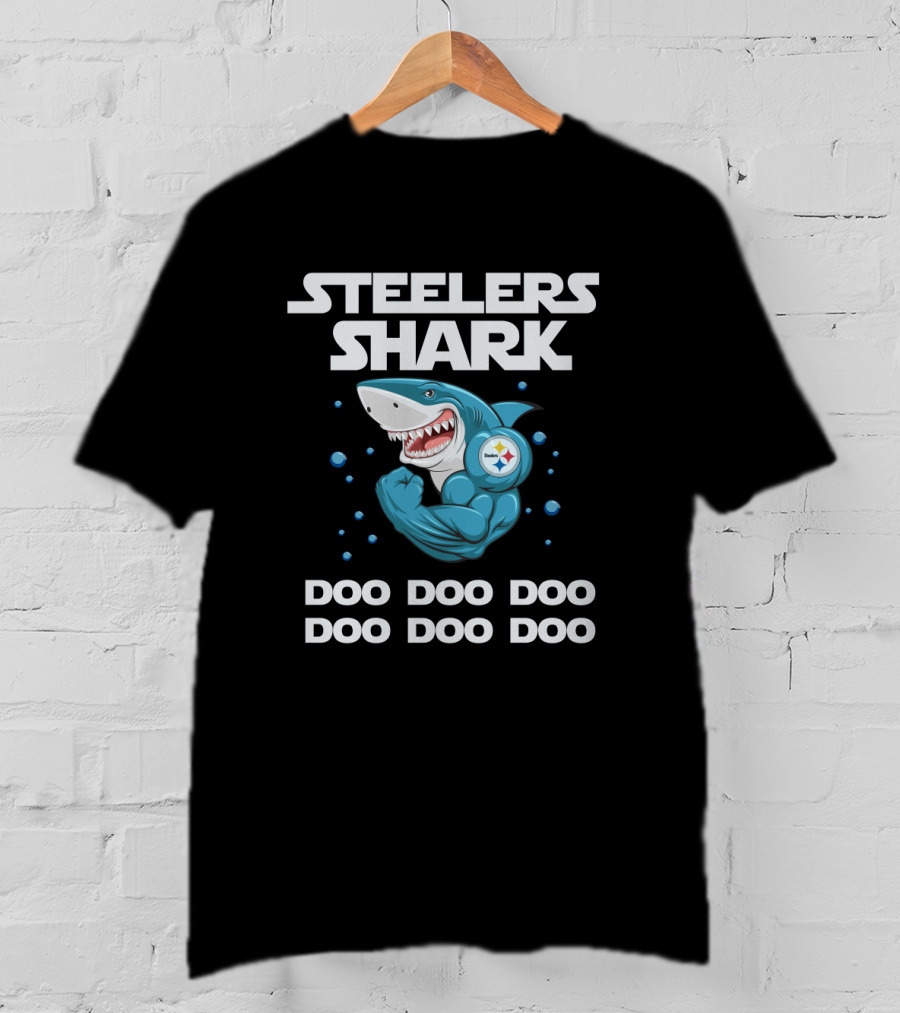 Steelers Shark Doo Doo Doo Nfl T-Shirt