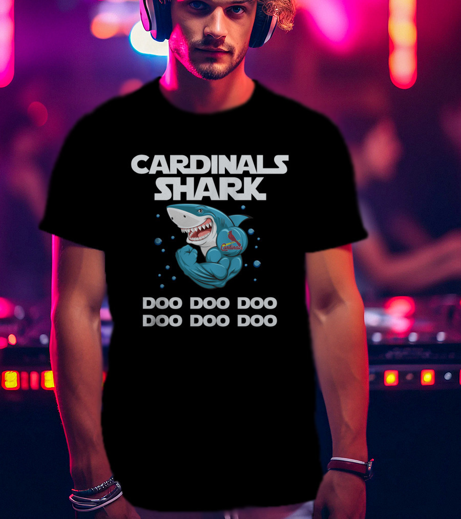 Cardinals Shark Doo Doo Doo St. Louis MLB T-Shirt