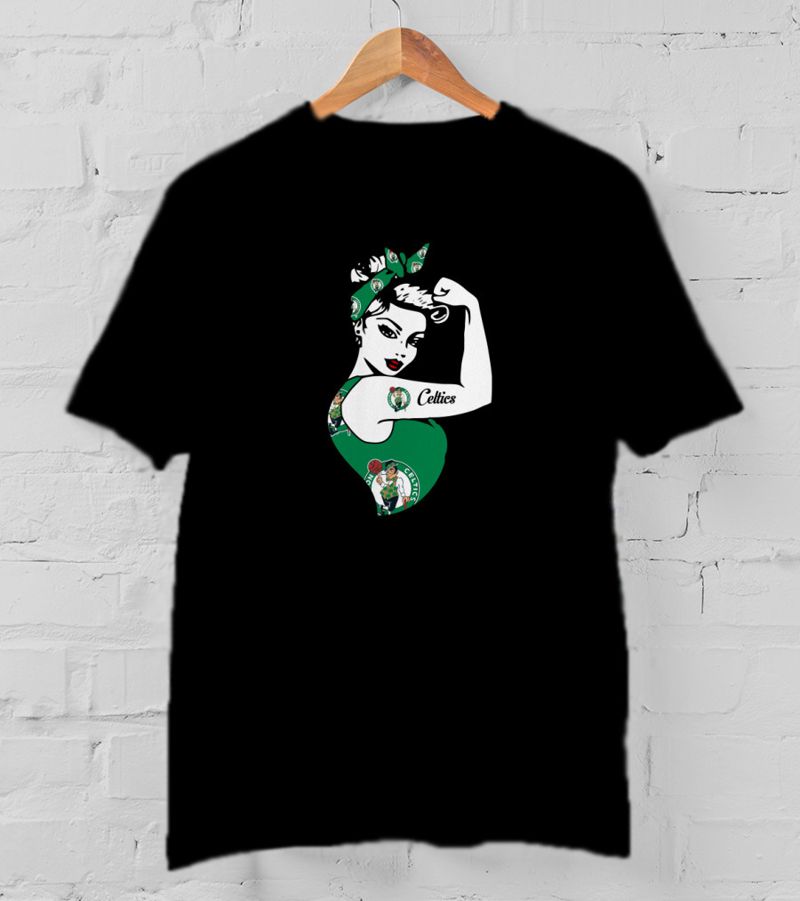 Unbreakable Boston Celtics Strong Girl T-Shirt
