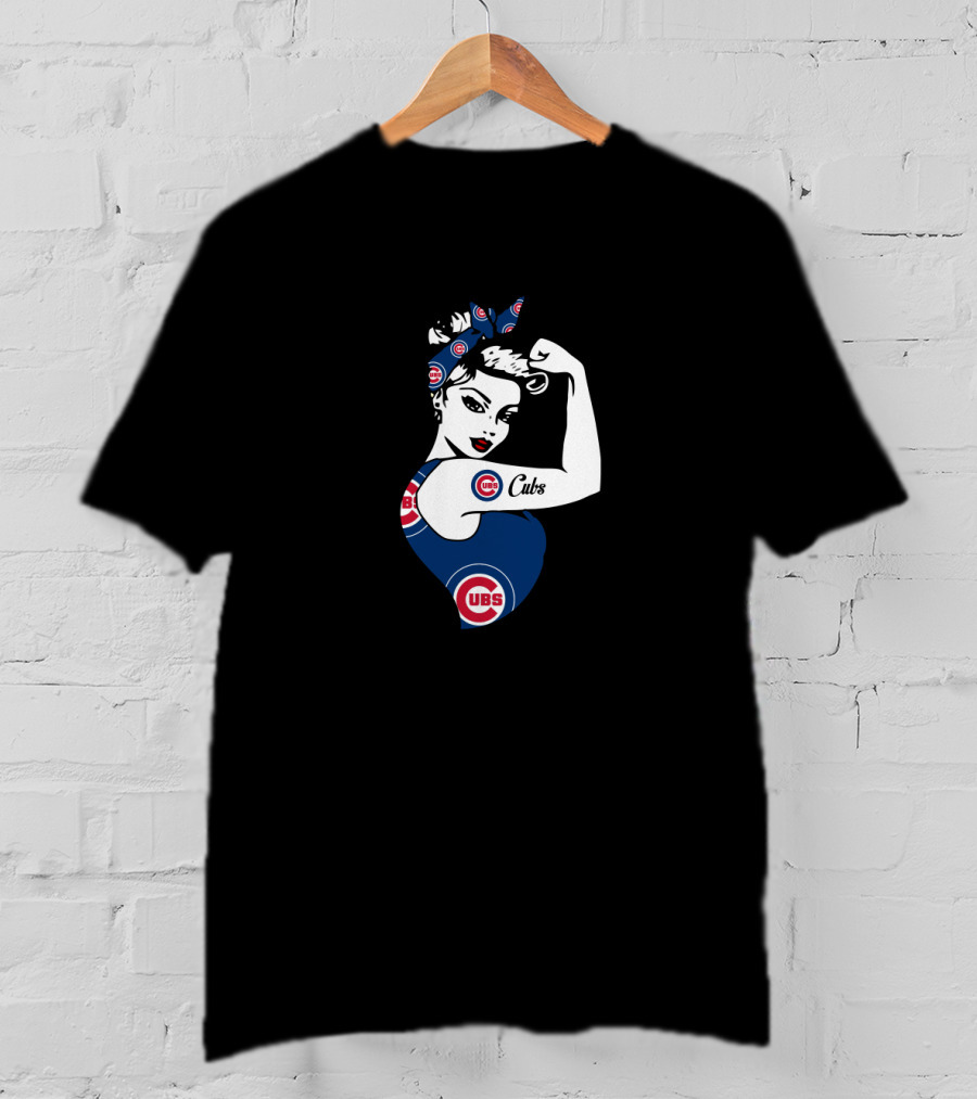 Chicago Cubs Unbreakable Strong Girl T-Shirt