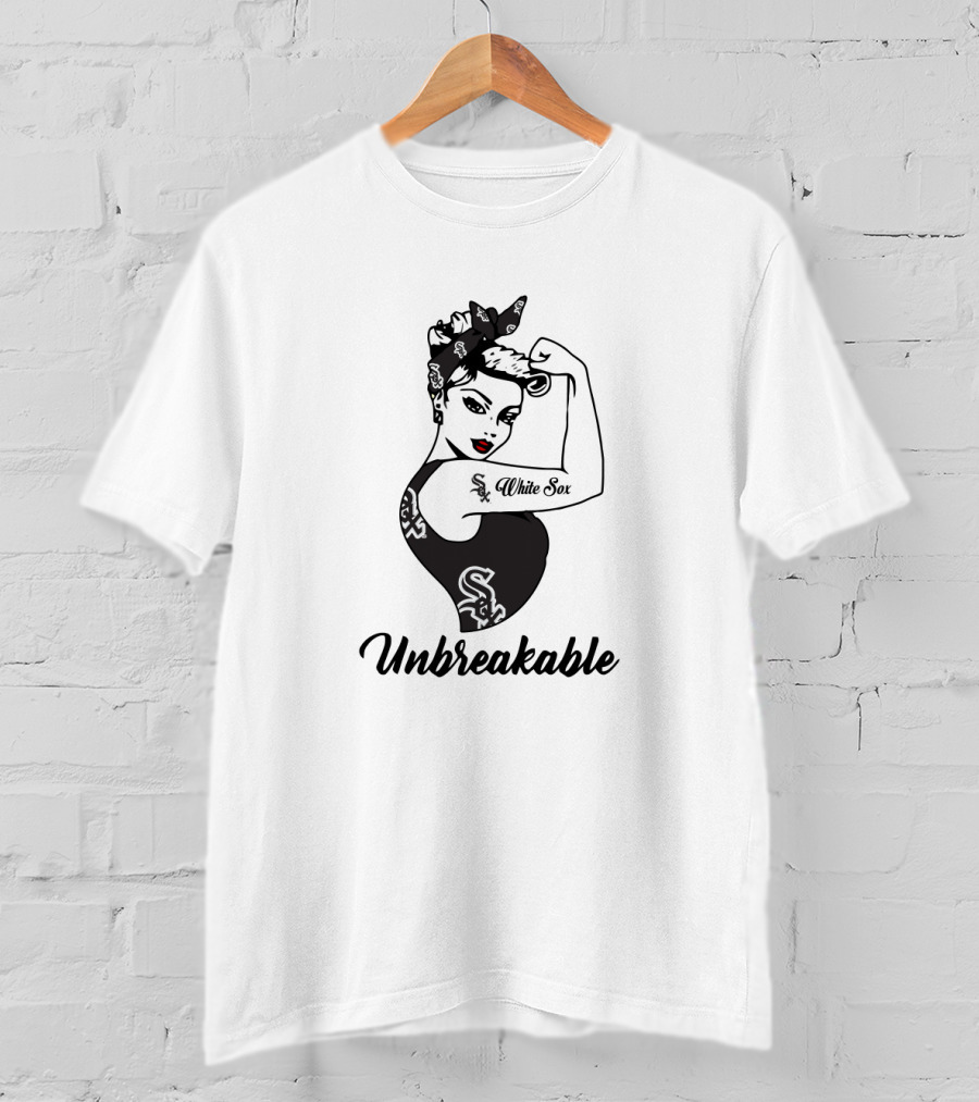 Unbreakable Chicago White Sox Strong Girl Rosie T-Shirt