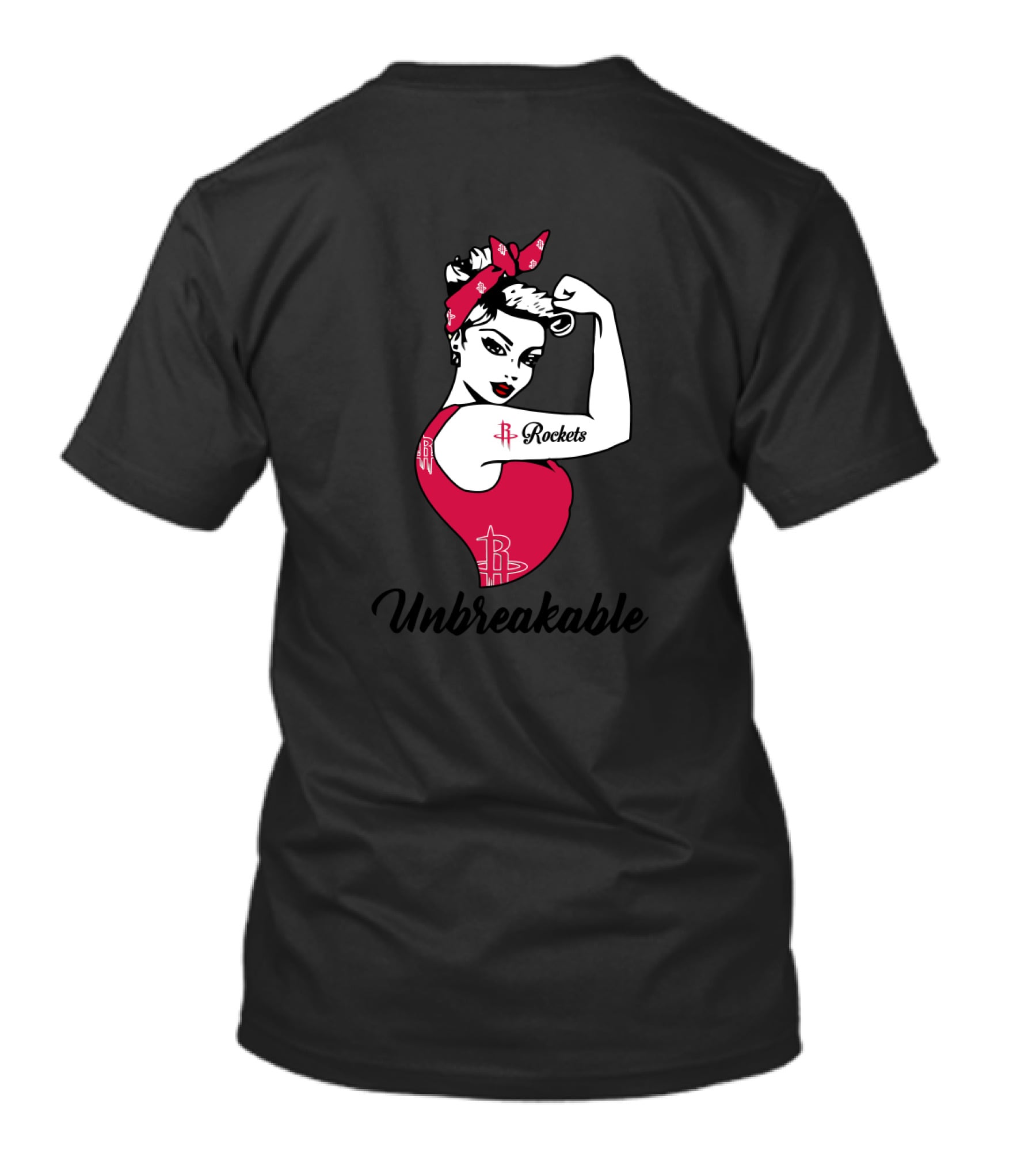 Houston Rockets Unbreakable Strong Girl T-Shirt