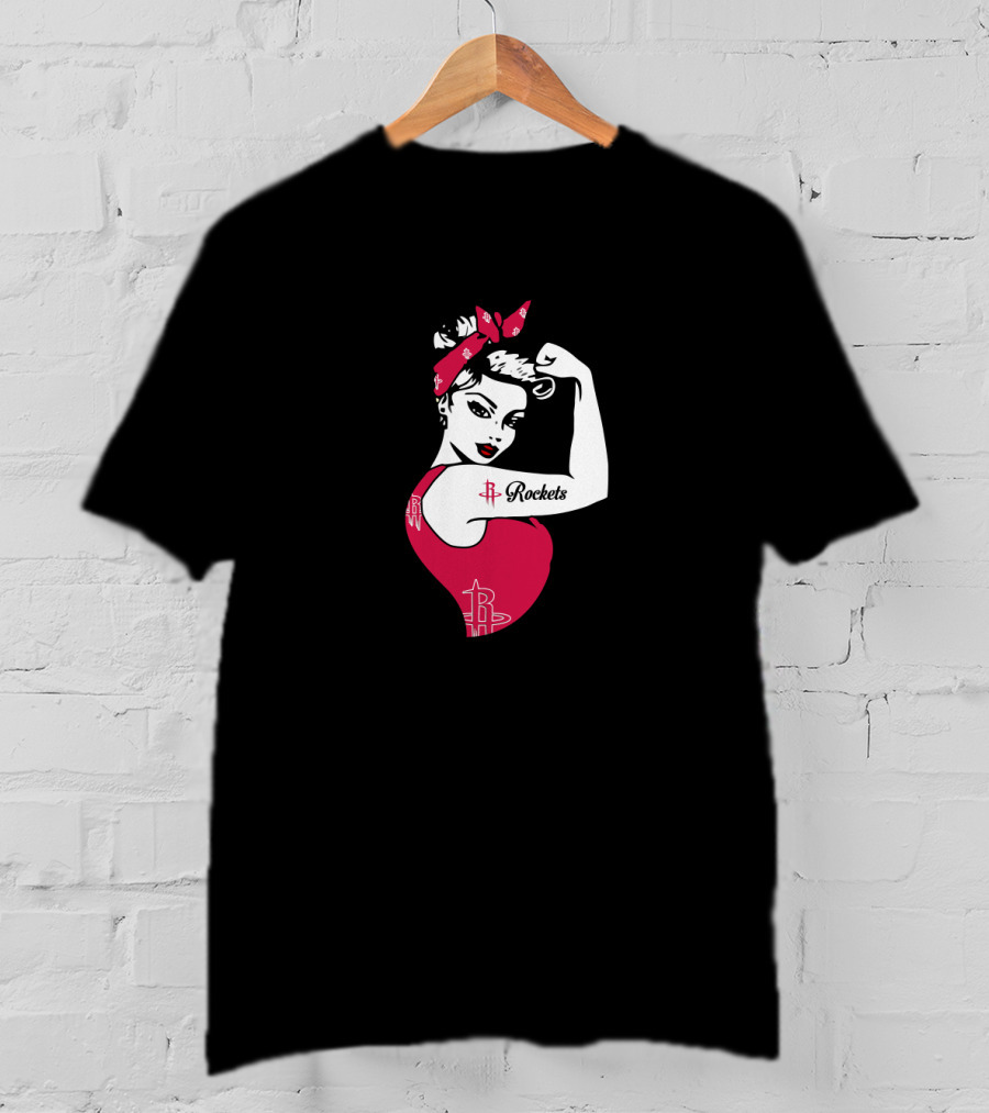 Houston Rockets Unbreakable Strong Girl T-Shirt