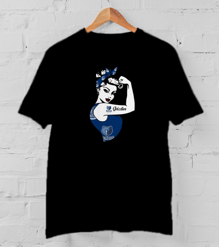 Unbreakable Memphis Grizzlies Strong Girl T-Shirt