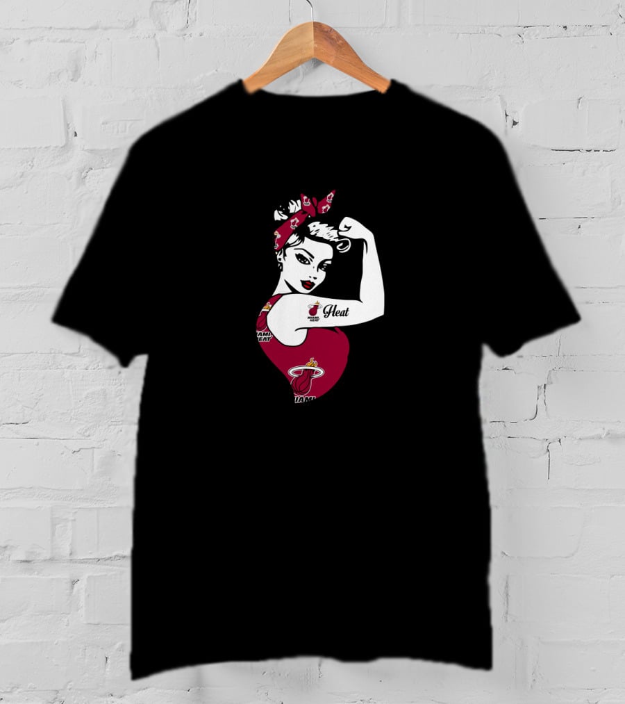 Unbreakable Miami Heat Strong Girl Heat T-Shirt