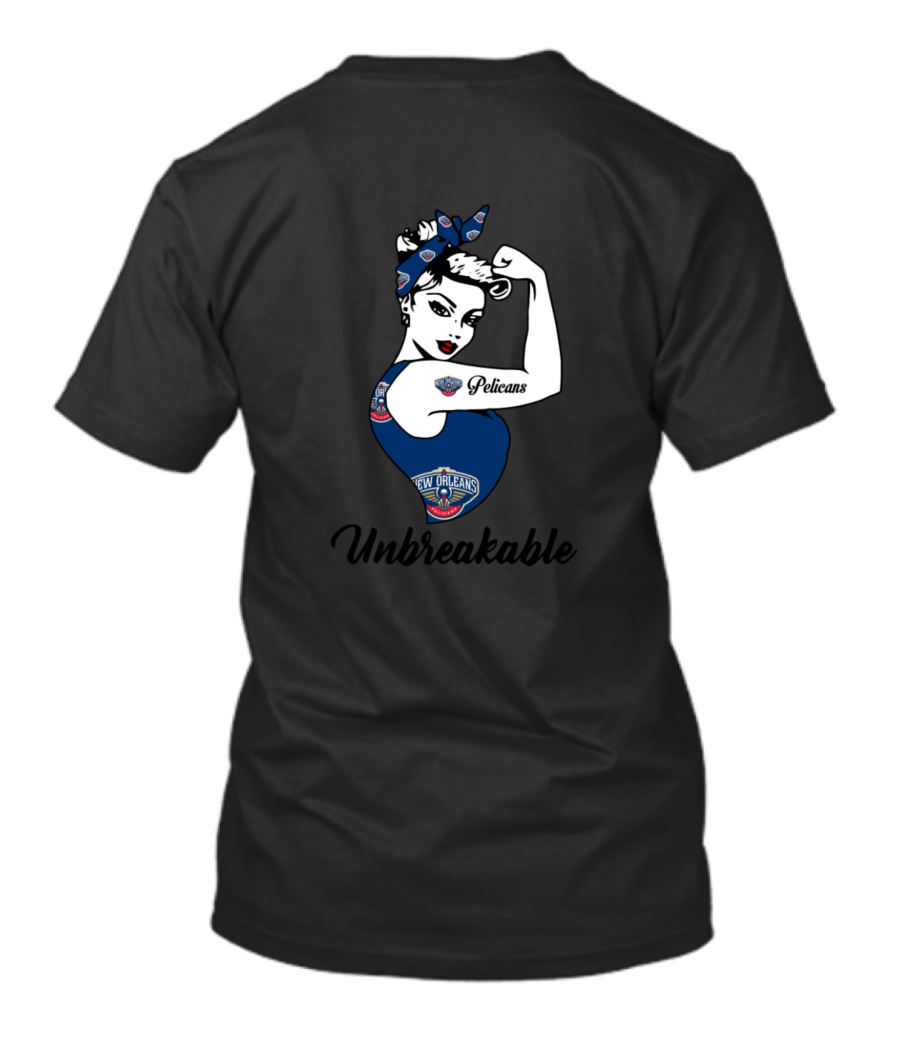 New Orleans Pelicans Unbreakable Strong Girl T-Shirt