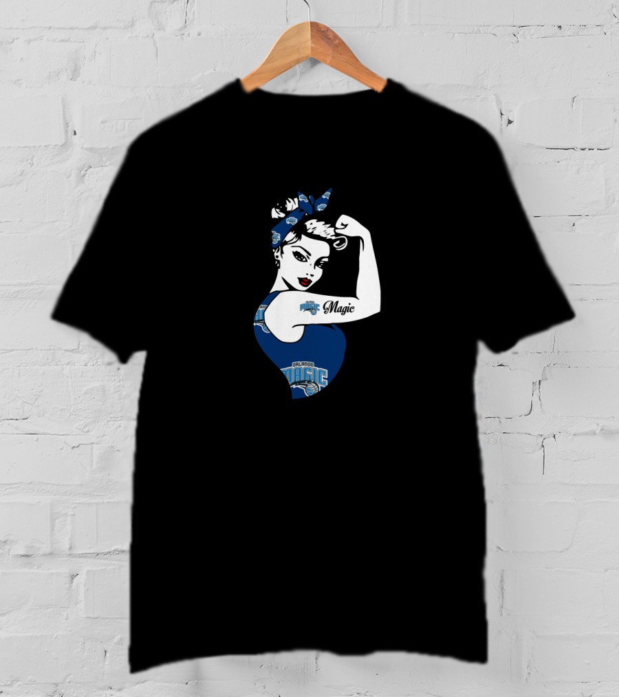 Orlando Magic Unbreakable Strong Girl T-Shirt