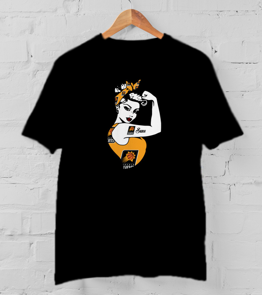 Unbreakable Phoenix Suns Strong Girl Suns T-Shirt