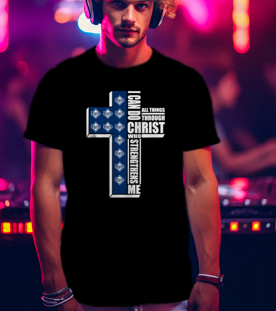 Rays I Can Do All Things Through Christ Who Strengthens Me T-Shirt