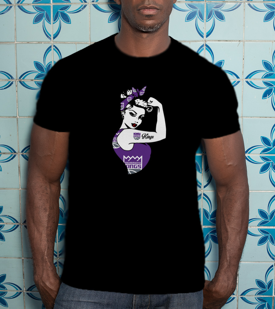Unbreakable Sacramento Kings Strong Girl T-Shirt