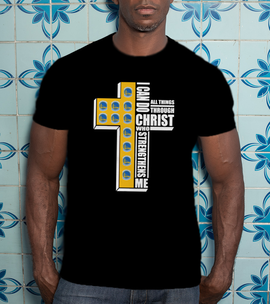 I Can Do All Things Through Christ Warriors Logos T-Shirt