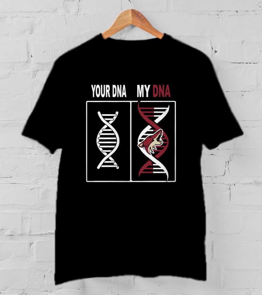 Arizona Coyotes Fan DNA Sports Passion Expression T-Shirt