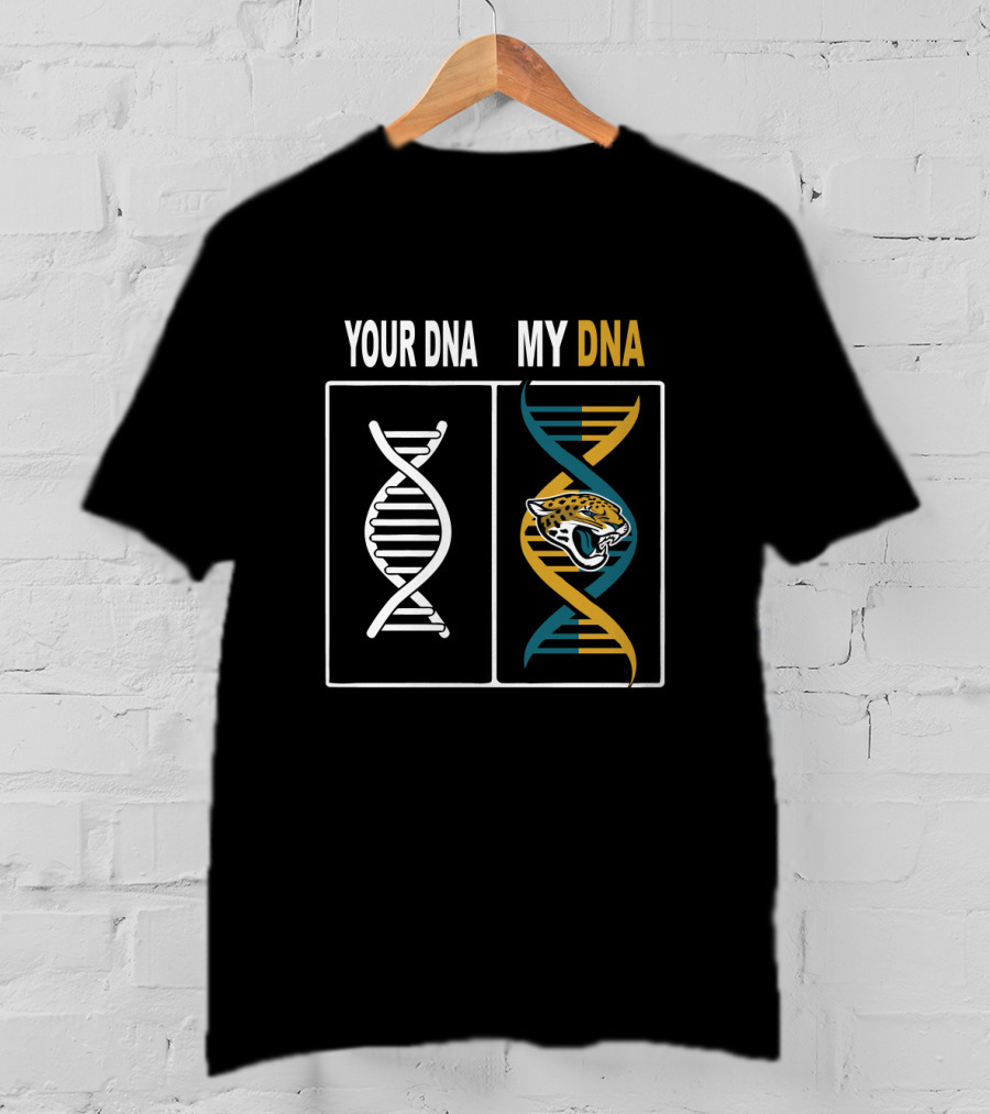 Your Dna My Dna Jacksonville Jaguars Fan T-Shirt