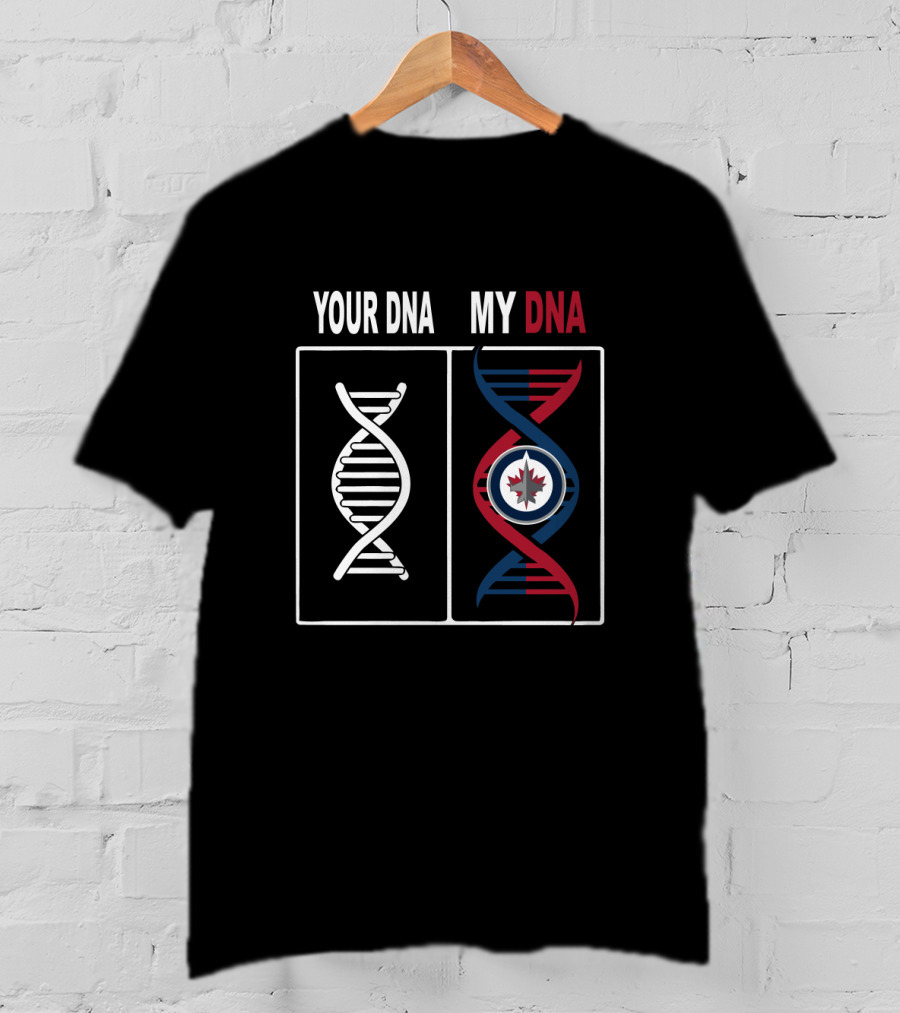 Winnipeg Jets DNA Logo T-Shirt